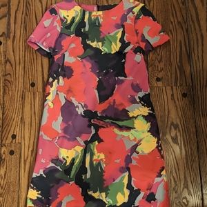 Trina Turk multicolor shift dress M